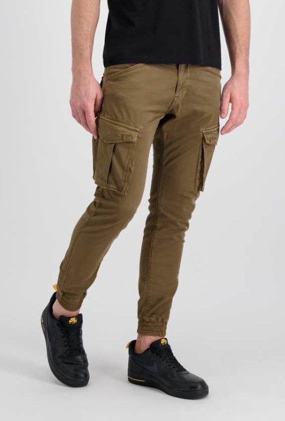 Voyage’s Twill Joggers (Taupe)