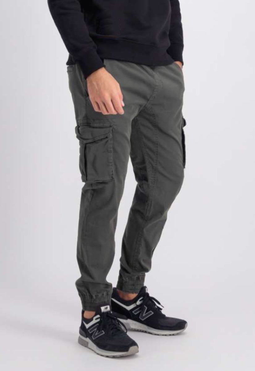 Voyage’s Twill Joggers (Vintage Gray)