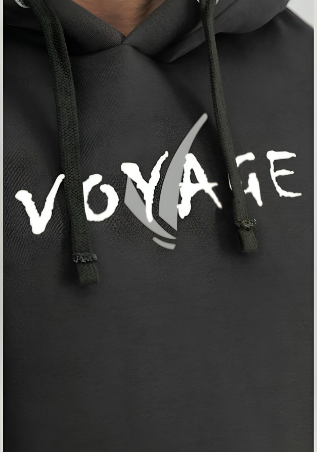 Voyage’s Pullover Hoodie (Dark Melange)